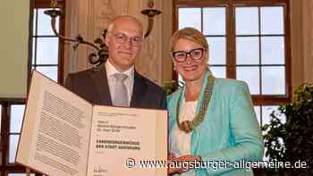 „Emotionaler Ausnahmezustand“: Kurt Gribl ist nun Ehrenbürger