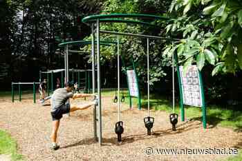 Buitenfitness in Te Boelaarpark geopend