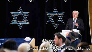 Bundespräsident Steinmeier beteuert: Deutschland bleibt für Juden ein Zuhause