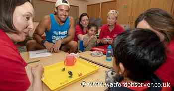 Made in Chelsea's Spencer Matthews visits Watford Playskill