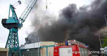 Arbeit auf Werft läuft nach Großbrand wieder an