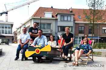 Kiosk staat zes weken lang op de markt tijdens Kuurne Zomert 2024