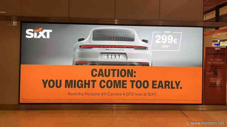 "Alter Schwabe!", "Traum zu glauben" &amp; Co: Mit diesen kecken Plakatmotiven umgarnt Sixt Porsche-Fans