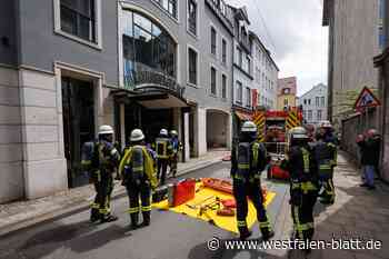 Feuer im Hotel Ravensberger Hof