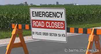 Road reopened after serious single vehicle crash in Springwater Township