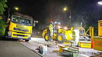 Baustelle Stuttgarter Straße: An Calws Hauptverkehrsader wird gebaut – und kaum jemand merkt es