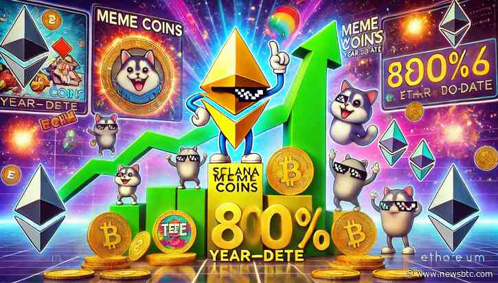 Solana Meme Coins Outperform Ethereum 800% YTD – Top Winners Revealed