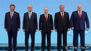 Gipfeltreffen der SCO-Staaten: Xi und Putin schwören Verbündete gegen den Westen ein