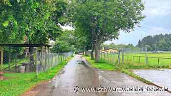 Verkehrsschau in Althengstett: Straße zum Sportheim wird  für Verkehr gesperrt