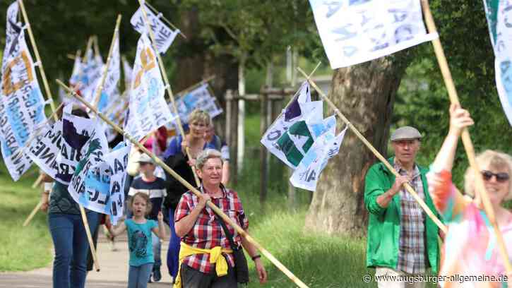 Das Donaufest 2024 kann beginnen: Die schönsten Fotos vom Fahnenlauf