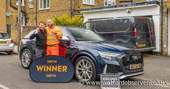 Elstree competition father-of-six surprised with Audi RSQ8
