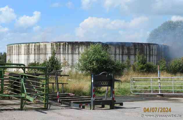 POL-OL: +++ Westerstede: Brandgeschehen bei einer Biogasanlage +++