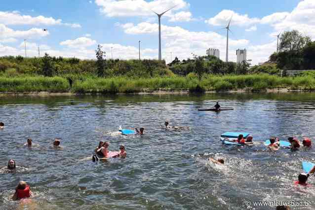 Harelbeekse Big Jump op 14 juli vraagt aandacht voor proper zwemwater en recreatie op kanaal Bossuit-Kortrijk