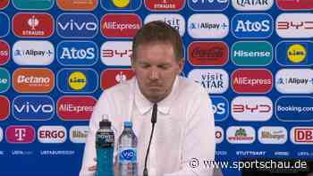 Bundestrainer Nagelsmann spricht über den Gegner Spanien