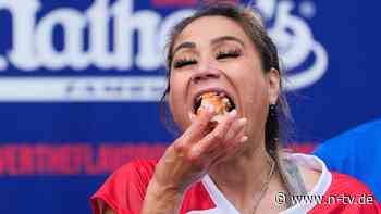 Sudo übertrifft eigene Bestmarke: US-Amerikanerin knackt Weltrekord im Hotdog-Wettessen