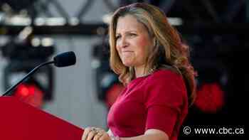 Chrystia Freeland says Toronto MPs met in her backyard to discuss byelection loss