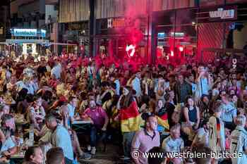 Wieder Public Viewing Deutschland gegen Spanien auf Marktplatz in Höxter