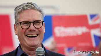 Niederlage für Premier Sunak: Erdrutsch-Sieg von Labour bei britischer Parlamentswahl