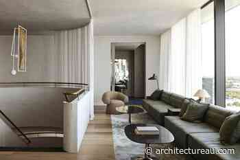 Warmth and intimacy reign at this real estate headquarters in Melbourne