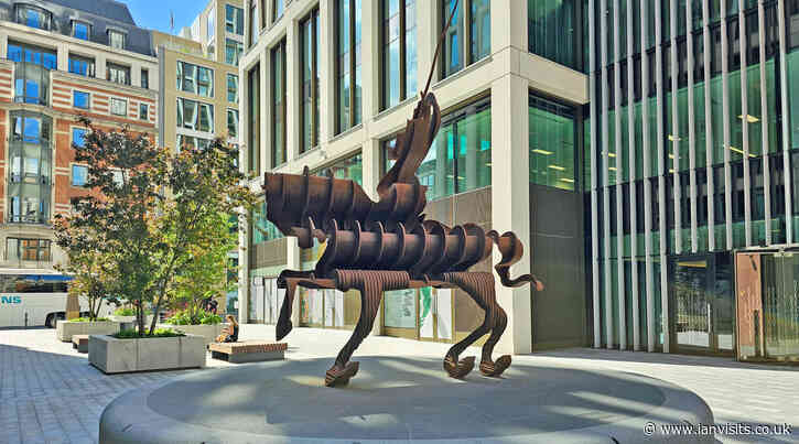 London Public Art: Power over others is weakness disguised as strength