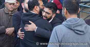 New Blackburn MP swamped by supporters after historic election win