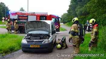 112-nieuws: man meldt autobrand • bestelbus raakt van de weg