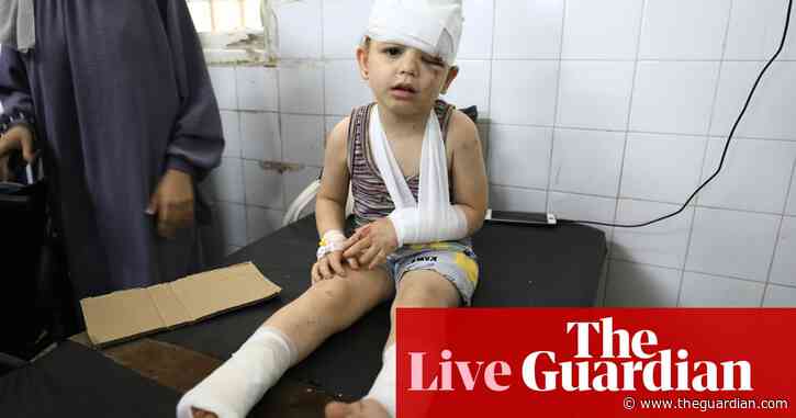 Israel-Gaza war: Israel studying new Hamas response to ceasefire proposal – as it happened