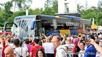 Ab ca. 15.30 Uhr im Stream: DFB-Busfahrt zum EM-Viertelfinale