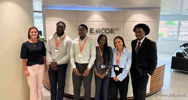 Interns join EMCOR UK as part of 10,000 Black Interns programme