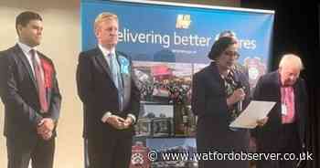 Hertsmere: Conservative MP Oliver Dowden holds his seat