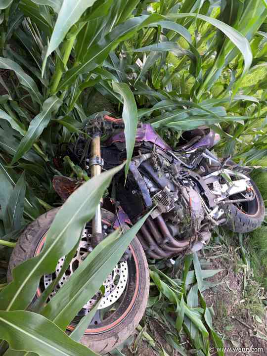 Woman thrown from motorcycle after hitting deer in DeKalb County