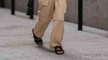 3 flache Sandalen im Sale