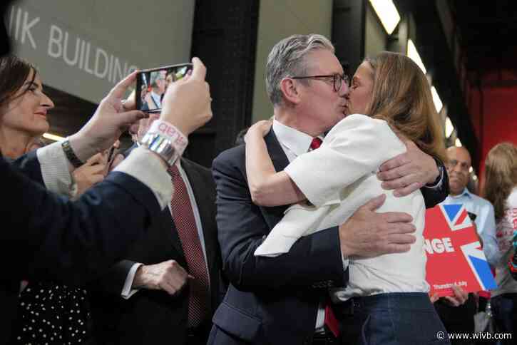 He's derided as dull but Keir Starmer becomes UK prime minister with a sensational victory