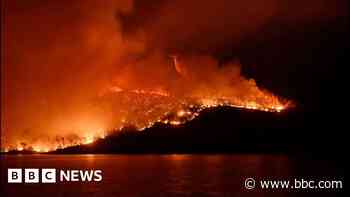 Blazing wildfires force evacuations in California