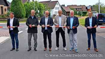 Verkehr in Schömberg: Ortsdurchfahrt in Oberlengenhardt ist  freigegeben