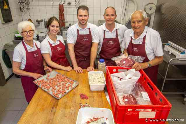 Negentig jaar Slagerij t’Kint: waar zowel meme (79) als kleindochter (22) elke dag meedraaien