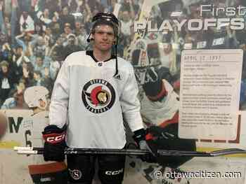 A BIG OPPORTUNITY: Ottawa Senators centre Stephen Halliday pushing ahead