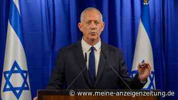 Gantz sichert Netanjahu Unterstützung für Waffenruhe-Deal zu