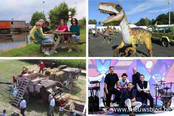 Kijk eens een dino in de ogen of beklim een spidertoren: dit valt er de komende dagen te beleven in het Meetjesland en omstreken