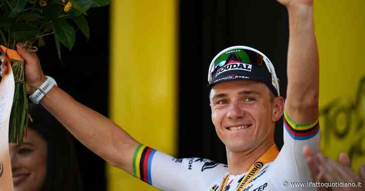 Tour de France, Evenepoel vola: sua la cronometro di Gevrey-Chambertin. Pogacar conserva la maglia gialla