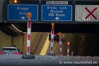 Rijstrook in Bolivartunnel al meer dan zes maanden afgesloten