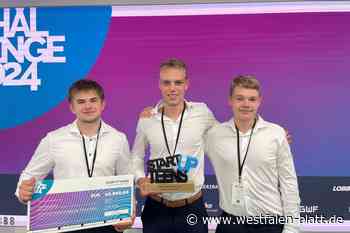 Bürener Abiturienten gewinnen bundesweiten Unternehmerwettbewerb