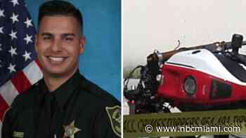 Off-duty Broward Sheriff's deputy killed in motorcycle crash