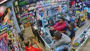 Surveillance captures deadly armed robbery at North Miami Beach smoke shop