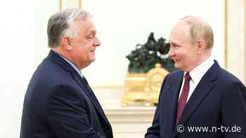 "Kontraproduktiv", "verstörend": Orbans Moskau-Reise macht Washington und die EU wütend