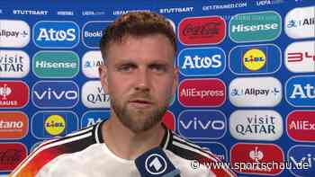 Niclas Füllkrug dankt nach dem EM-Aus den Fans