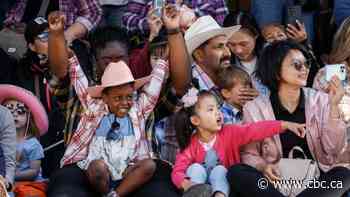 Large parade crowd helps kick off first day of the Calgary Stampede