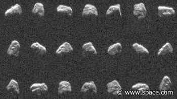 2 asteroids just zipped by Earth, and NASA caught footage of the action