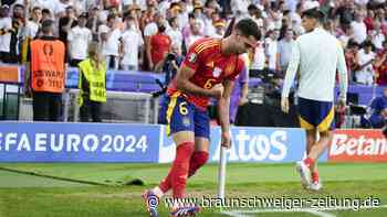 Warum Spanien-Torschütze Mikel Merino um die Eckfahne tanzte