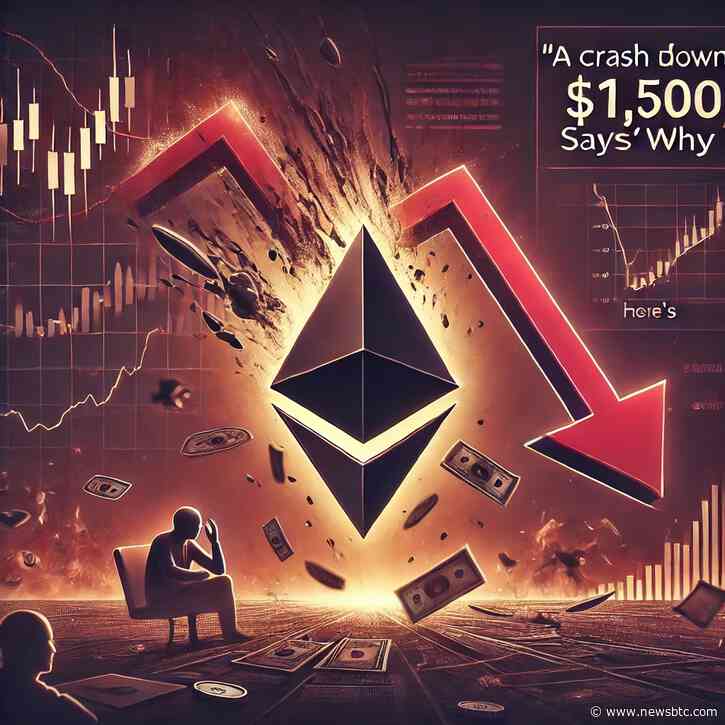 Doomsday for Ethereum? ‘A Crash Down To $1,500 Is Coming,’ Says Skeptic, Here’s Why